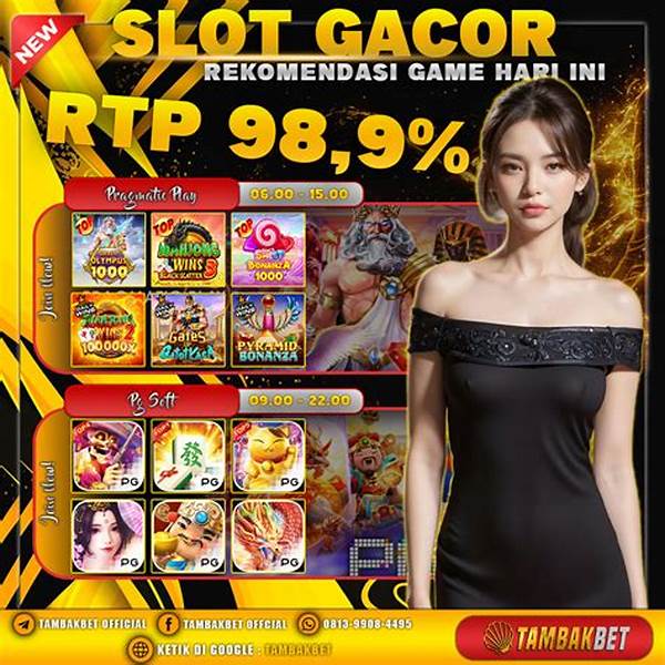 Tambakbet Ulas Slot Online Dengan Fitur Animasi Hybrid
